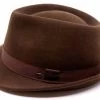 Panizza Trilby Bari Wolvilt Bruin 2 Panizza Trilby Bari Wolvilt Bruin -Hoeden Winkel 1936228623