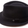 Panizza Trilby Bari Wolvilt Zwart 1 Panizza Trilby Bari Wolvilt Zwart -Hoeden Winkel 1936229619