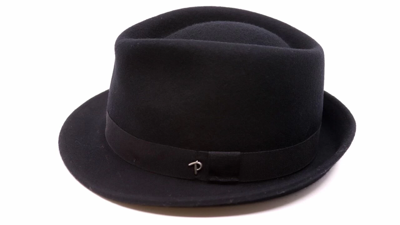 Panizza Trilby Bari Wolvilt Zwart 3 Panizza Trilby Bari Wolvilt Zwart