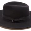 Panizza Fedora Latina 28 Wolvilt Zwart -Hoeden Winkel 1936277058