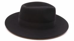 Panizza Fedora Latina 28 Wolvilt Zwart 6 Panizza Fedora Latina 28 Wolvilt Zwart -Hoeden Winkel 1936277061