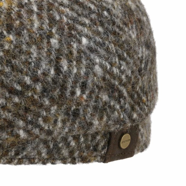 Stetson Ballonpet Hatteras Tweed Visgraat Bruin 5 Stetson Ballonpet Hatteras Tweed Visgraat Bruin - Afbeelding 3