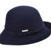 Seeberger Cloche Wolvilt Braid Marine Blue -Hoeden Winkel 1938141510