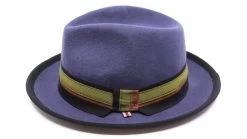 Bedacht Trilby Billie Woolfelt Steel Blue