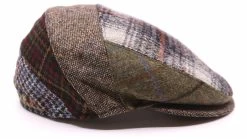 Portaluri Deluxe Engelse Pet Crossover Wol Patchwork Bruin