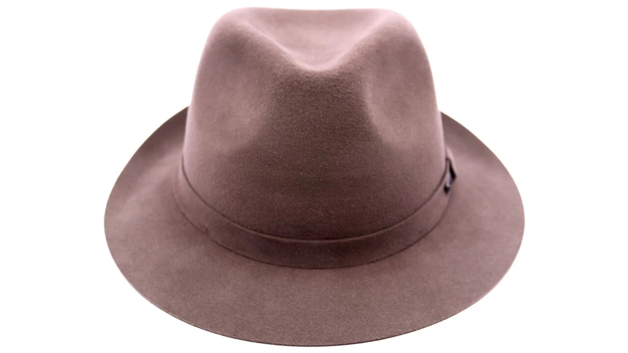 Panizza Trilby Matera 06 Haarvilt Bruin 4 Panizza Trilby Matera 06 Haarvilt Bruin - Afbeelding 2