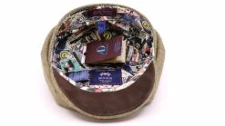 Alfonso Deste Kioto Newsboy Cap Scheerwol Visgraat Saliegroen 9 Alfonso Deste Kioto Newsboy Cap Scheerwol Visgraat Saliegroen -Hoeden Winkel 1943714346