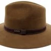 Panizza Fedora Parma 00 Premium Haarvilt Camel -Hoeden Winkel 1943759307