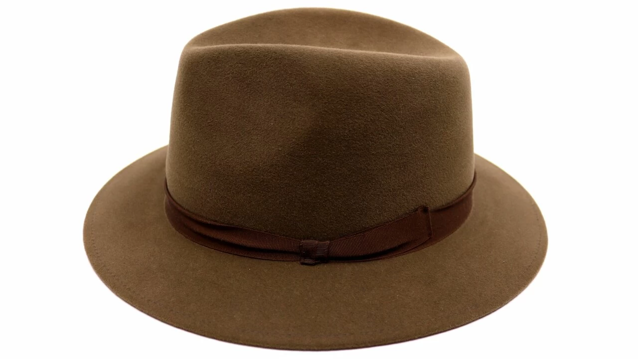 Panizza Fedora Potenza 00 Camoscio Haarvilt Beige 3 Panizza Fedora Potenza 00 Camoscio Haarvilt Beige