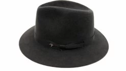 Panizza Fedora Potenza 00 Camoscio Haarvilt Antraciet