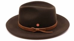 Mayser Fedora Marvin Trekking Wolvilt Bruin