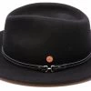 Mayser Fedora Mathis Trekking Wolvilt Zwart -Hoeden Winkel 1943956272