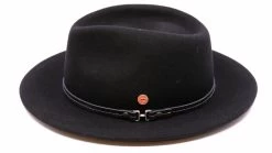 Mayser Fedora Mathis Trekking Wolvilt Zwart