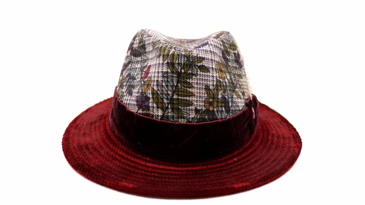 Alfonso D Este Fedora Potenza Upholstery Bordeaux 4 Alfonso D Este Fedora Potenza Upholstery Bordeaux - Afbeelding 2