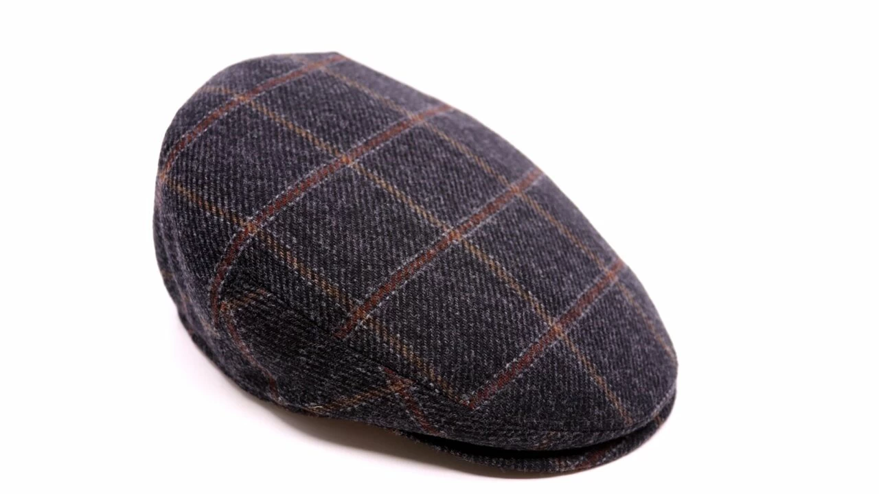 Alfonso Deste Ivy Pet Bristol Wol Geruit Grijs 4 Alfonso Deste Ivy Pet Bristol Wol Geruit Grijs - Afbeelding 2