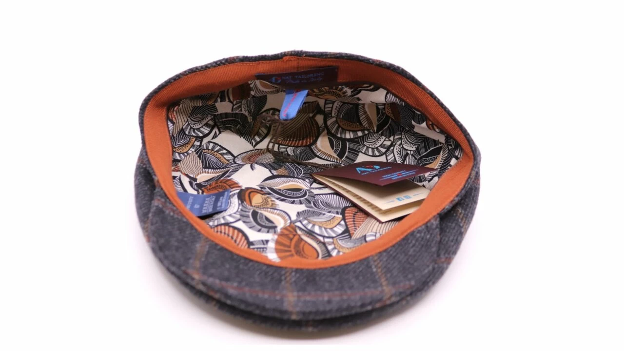 Alfonso Deste Ivy Pet Bristol Wol Geruit Grijs 6 Alfonso Deste Ivy Pet Bristol Wol Geruit Grijs - Afbeelding 4