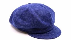 Eigen Atelier Dames Ballonpet Shetland Wol Jeansblauw 7 Eigen Atelier Dames Ballonpet Shetland Wol Jeansblauw -Hoeden Winkel 1946217249