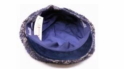 Bronte Ballonpet Romee Boucle Viscose Mix Navy -Hoeden Winkel 1946284383