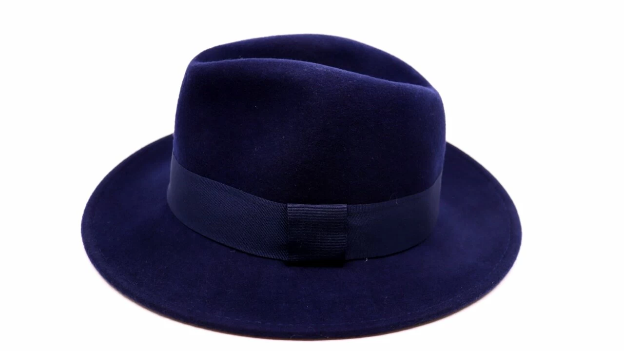 360five Everyday Jean Fedora Wool Midnight Blue 3 360five Everyday Jean Fedora Wool Midnight Blue