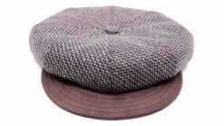 Portaluri Dames Volumineuze Ballonpet Alis Wolmix Golfjes Bruin -Hoeden Winkel 1952465706