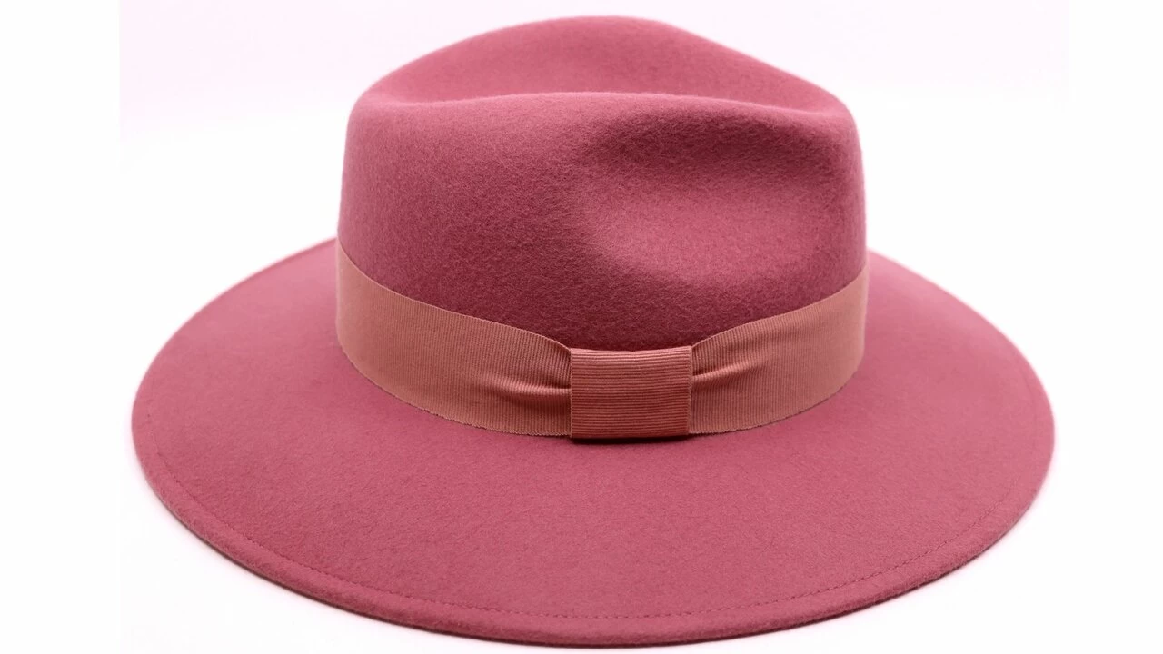 Jos Van Dijck Fedora Kaja Wolvilt Oud Roze 3 Jos Van Dijck Fedora Kaja Wolvilt Oud Roze