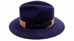 Jos Van Dijck By Tesi Fedora Serena Contrast Haarvilt Navy