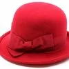 Jos Van Dijck Cloche Hoedje Kairina Wolvilt Rood -Hoeden Winkel 1954300689