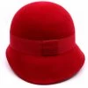 Jos Van Dijck Cloche Hoedje Kylie Wolvilt Rood 2 Jos Van Dijck Cloche Hoedje Kylie Wolvilt Rood -Hoeden Winkel 1956258189