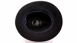 Panizza Fedora Modena 01 Premium Haarvilt Zwart -Hoeden Winkel 1956953298