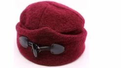 Panizza Cloche Muts Houtje Touwtje Bordeaux