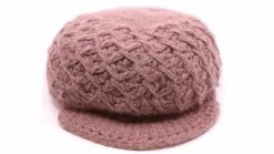 Panizza Knitted Ballonpet Wolmix Oud Roze -Hoeden Winkel 1957258911