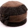Panizza Cloche Marga Wolmix Taupe En Zwart 2 Panizza Cloche Marga Wolmix Taupe En Zwart -Hoeden Winkel 1957259712