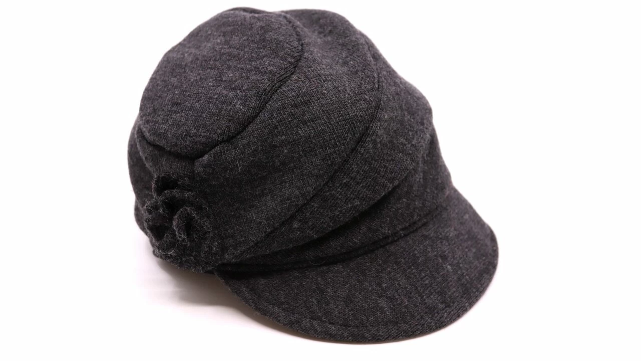 Panizza Cloche Pet Marlene Wolmix Donkergrijs 3 Panizza Cloche Pet Marlene Wolmix Donkergrijs