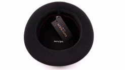 Mayser Bolhoed Connor Wolvilt Black 11 Mayser Bolhoed Connor Wolvilt Black -Hoeden Winkel 1959580128