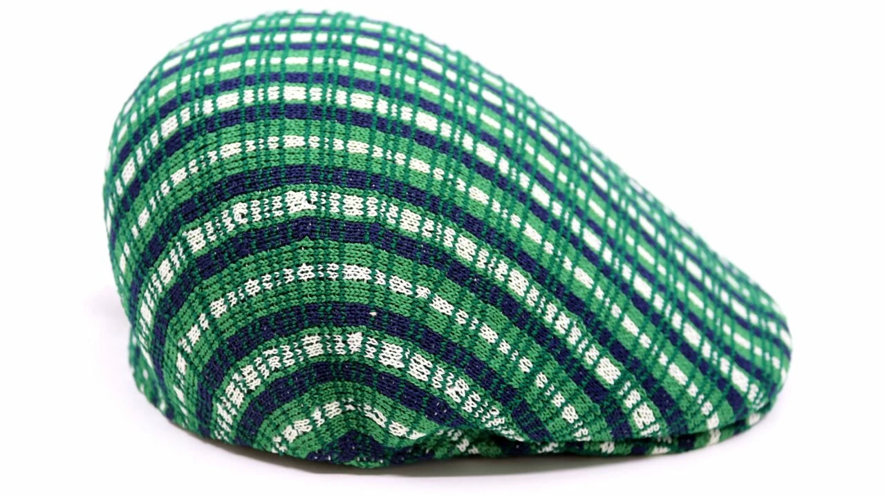 Kangol Flatcap 507 Prep Plaid Acryl Green 4 Kangol Flatcap 507 Prep Plaid Acryl Green - Afbeelding 2