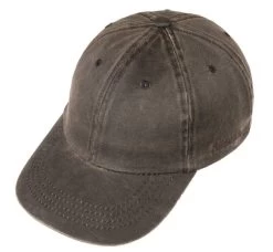 Stetson Statesboro Baseball Cap Old Cotton Brown -Hoeden Winkel 1961220213