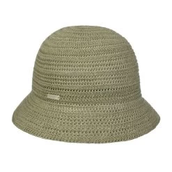 Seeberger Cloche Crochet Linnen Grass Green
