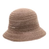 Seeberger Cloche Crochet Linnen Sand -Hoeden Winkel 1963252083