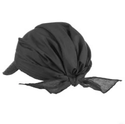 Seeberger Stofpet Stro Katoenmix Black -Hoeden Winkel 1963325040