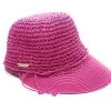 Seeberger Visor Cap Crochet Papierstro Fuchsia -Hoeden Winkel 1963403781