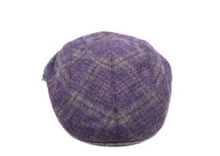 Jos Van Dijck Ivy Pet Met Cntr Klep Wol Ruit Dk Blauw Grijs -Hoeden Winkel 1965277596