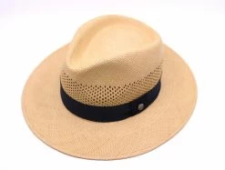 Vintimilla Fedora Panama Extra Ventilatie Stone -Hoeden Winkel 1966416240