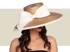 Whiteley Occasion Hat Wide Brim Parasisal Charlotte Vanilla And White 11 Whiteley Occasion Hat Wide Brim Parasisal Charlotte Vanilla And White -Hoeden Winkel 1968071262