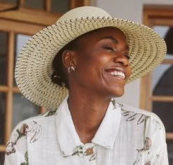 360five Capeline Flaphoed Zeta Natural And Black 7 360five Capeline Flaphoed Zeta Natural And Black -Hoeden Winkel 1969756746