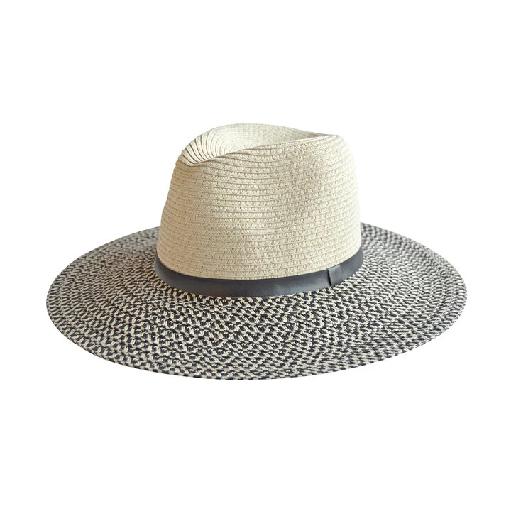 360five Everyday Summer Fedora Gemma Ivory And Black 3 360five Everyday Summer Fedora Gemma Ivory And Black