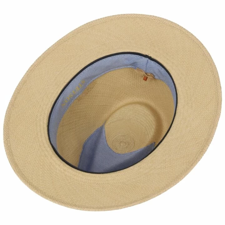 Stetson Traveller Panama Straw Stone Denim 5 Stetson Traveller Panama Straw Stone Denim - Afbeelding 3