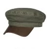 Stetson Peabody Fishermans Cap Cotton Linen Dark Green Olive -Hoeden Winkel 1970337699