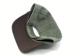 Stetson Trucker Cap Army American Heritage Cotton Linen Leatherlook Olive -Hoeden Winkel 1971354846