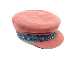 Alfonso D Este Schipperspet Carmen Corduroy Jungle Rosa -Hoeden Winkel 1971572991