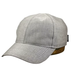 Wigens Baseballcap Cotton Bruin Gespikkelt